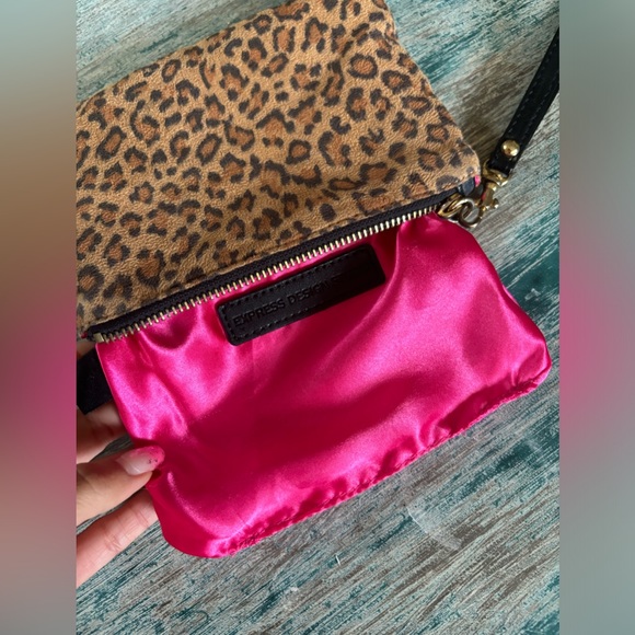 Express Leopard Wristlet - Picture 3 of 4
